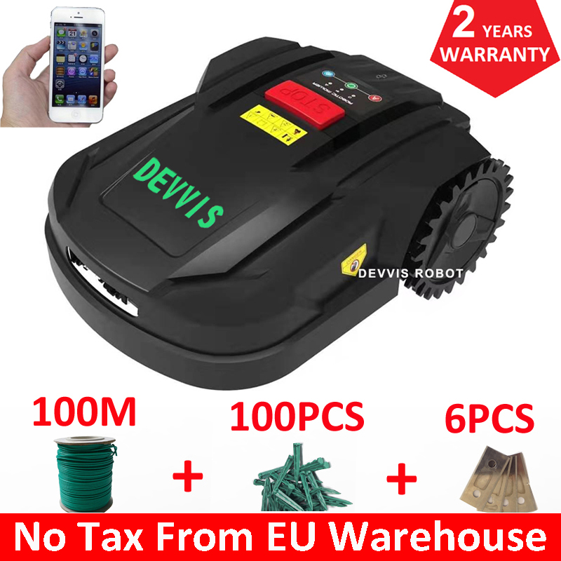 DEVVIS Robot Lawn Mower For Small Lawn